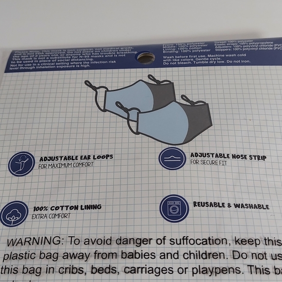 Breasy kids dinosaur facemask - Picture 2 of 3